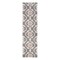 World Rug Gallery Cozy Moroccan Trellis Indoor Shag Runner Rug 2' x 7'2'' Gray 2525GRAY2X7 - alternate 2